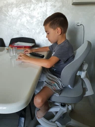 Дитяче крісло Evo-Kids Mio Classic Dark Pink (арт.Y-405 DP) Темно-рожевий фото від покупців 5