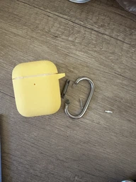 Чехол для наушников Armorstandart Ultrathin Silicone Case With Hook для Apple AirPods 2 Atrovirens (ARM59678) фото от покупателей 5