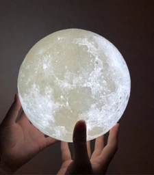 Ночной светильник Ночник в виде Луны Ночник детский 3D Moon Light фото от покупателей 3