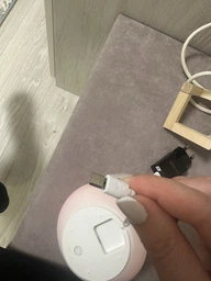 Дитячий силіконовий нічник Кролик Rabbit Lamp нічна LED лампа на акумуляторі 5 кольорів підсвічування біло-блакитний фото від покупців 1