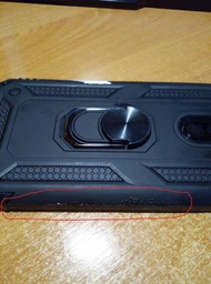 Чехол Shield для Xiaomi Redmi Note 8 Pro бронированный бампер Black фото от покупателей 1