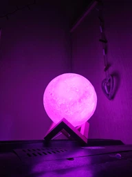 Ночник лампа Луна 3D - Настольный светильник луна Ночник детский Magic 3D Moon Lamp фото от покупателей 2