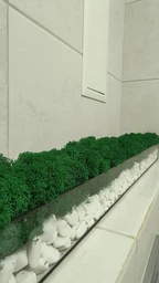 Моссариум со стабилизированым мхом MiNature Moss 80см