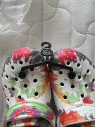 Женские сабо Crocs 206341-4SO 38-39 (w8/m6, 250 мм) синие фото от покупателей 7