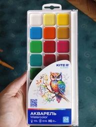 Фарби акварельні 24 кол. Kite Classic 4063276208279 K-442 67721 фото від покупців 14