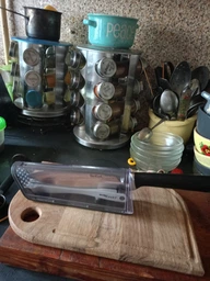 Комплект Tefal Eversharp Нож с чехлом-точилкой 16.5 см (K2569004) фото от покупателей 14