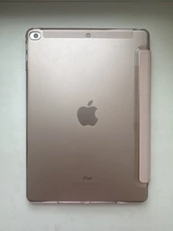 Чехол обложка BBM1 Leather для iPad 2017/2018 9,7" Серо-фиолетовый фото от покупателей 3