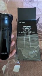 Электробритва аккумуляторная для мужчин Enchen BlackStone-C 3D, профессиональная электрическая бритва, черная фото от покупателей 6
