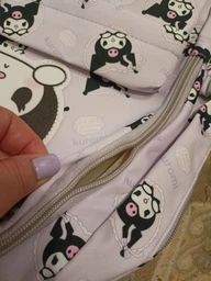 Рюкзак для школы тренировки городской спортивный Куромі, 20 л, аниме, Kuromi, Sanrio, hello kitty, фиолетовый (RC00001) фото от покупателей 4