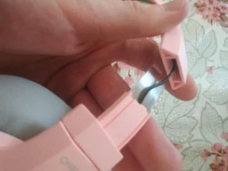 Ігрові навушники Onikuma K9 з мікрофоном та LED RGB підсвічуванням котячі вушка провідні Pink-Blue фото від покупців 2