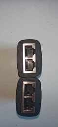 Адаптер-розгалужувач Vention Ethernet RJ45 1 на 2 порти 100 Мбіт/с металеве екранування 2 шт Чорний (IPTB0) фото від покупців 4