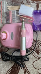 Фрезер для маникюра и педикюра Nail Master ZS-603 65 Вт 45 000 об/мин Красный (аппарат для маникюра и педикюра) + Масло-карандаш для кутикулы O.P.I фото от покупателей 3