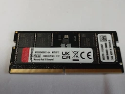 Оперативная память Kingston Fury SODIMM DDR5-5600 65536MB PC5-44800 (Kit of 2x32768) Impact 2Rx8 Black (KF556S40IBK2-64) фото от покупателей 4