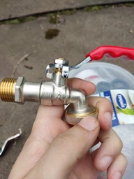 Кран кульовий для поливу Q PROFESSIONAL 1/2″ NV-QP155 + коннектор швидкоз'ємний фото від покупців 4