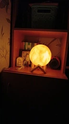 Ночник лампа Луна 3D - Настольный светильник луна Ночник детский Magic 3D Moon Lamp фото от покупателей 1