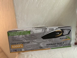 Пылесос Aspiring Dust 2 Battery and Cord 6 kPa (DU5500ABS) фото от покупателей 10