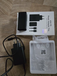 Мережевий зарядний пристрій Samsung 65W Power Adapter Trio (w/o cable) Black (EP-T6530NBEGRU) фото від покупців 1
