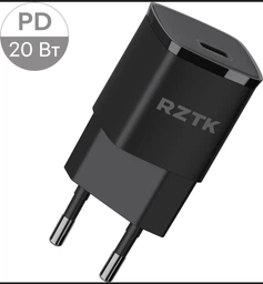 Сетевое зарядное устройство RZTK Block PD 20W Type-C White фото от покупателей 7