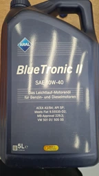 Моторное масло ARAL BlueTronic II 10W-40 4л фото от покупателей 1