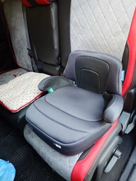 Дитяче автокрісло-бустер EL CAMINO ME 1112 i-GO ISOFIX, група 3, 36 кг, темно-сірий фото от покупателей 1