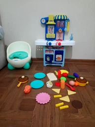 Детский игровой набор Beiens Кухня Голубой (М2358blue)