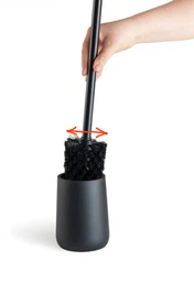 Йоржик для унітазу MBM HOME "Richmond" BA-10 BLACK чорний