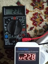 16A 140V~300V регулируемое защитное реле розеточное напряжения [DART.VPE] Отсекатель напряжения TAXNELE фото от покупателей 3