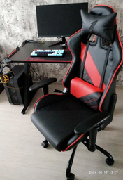 Кресло для геймеров 1STPLAYER S02 Pink-White фото от покупателей 2