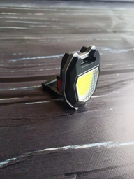 Портативний Акумуляторний LED ліхтарик брелок мультитул W5144 7 режимів прикурювач шнур магніт свисток з червоним світлом для кемпінгу та риболовлі фото від покупців 5