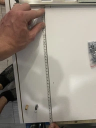 Шафа розпашна двохдверна зі штангою та ящиками 800x2110x500 мм Білий/Дуб сонома (mt-211-wh-sn)