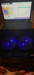 Охлаждающая подставка для ноутбука Dyxon Fix Cooling 9 Black (DXNLSFC9B) фото от покупателей 2