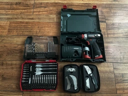 Шуруповерт-дриль Metabo POWERMAXX BS BL Q, акумуляторний, Li-Power, 2*12 В, 2 Ач, 0-400/0-1500 об/хв, патрон 1-10мм, 20/38 Нм, кейс, 0.7кг (601749500) фото від покупців 5