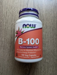 Витаминно-минеральный комплекс NOW B-100 100 капсул