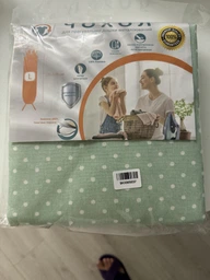 Чехол для гладильной доски Laundry L металлизированная ткань 128х48 см (L48M-002U) фото от покупателей 4
