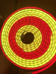Умная гибкая неоновая лента 5 м RGB управление с телефона и пульта Smart LED Neon, неон цветной фото от покупателей 6