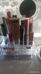 Органайзер для косметики Настільний акриловий Cosmetic Storage Box Бокс фото від покупців 6