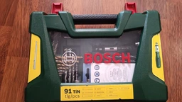 Набор сверл TiN и бит Bosch V-Line 91 предмет с отверткой-трещеткой и магнитной ручкой (2607017195) фото от покупателей 1