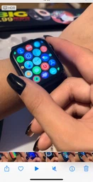 Смарт Часы T800 pro max Smart Watch с сменным ремешком pink фото от покупателей 3