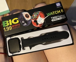 Смарт Часы T800 pro max Smart Watch с сменным ремешком pink фото от покупателей 2