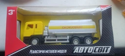 Игрушка машинка Бензовоз инерционная "AS-1861 Авто Світ" звуковая, световая