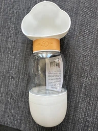 Портативна пляшка поїлка для води для собак і кішок похідна напувалка прогулянкова переносна Контейнер для корму та води для домашніх тварин Дорожня миска для води PLK-L-Y фото від покупців 5