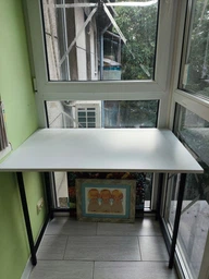Стол-трансформер Art in Head Sly 900х570х760 мм Дуб Эвок прибрежный/Черный (TB24100000030)