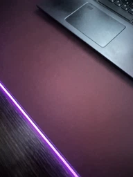 Игровая поверхность с подсветкой INTEKO 300х800х4мм RGB черный фото от покупателей 3