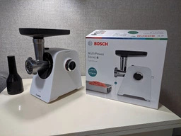 Мясорубка Bosch MultiPower MFWS420W фото от покупателей 6