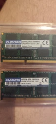 Оперативна пам'ять для ноутбука DDR3L 16Gb SODIMM 1600 PC3-12800 1.35V (Kit of 2x8192MB) Cyborg CKD3F16T11LS/16 16384MB (770008612) фото від покупців 5