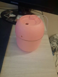 Зволожувач повітря дифузор з LED підсвічуванням UKC Humidifier Egg Rose фото от покупателей 1