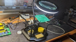 Третя рука для паяння Zhongdi ZD-11M-3 LED