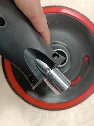 Ролик для пресу EasyFit Ab Carver Compact зі зворотним механізмом (гімнастичний тренажер-колесо для м'язів кора) EF-ZS-BK фото від покупців 1