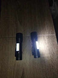 Ліхтарик ручний Voltronic 511COB, 3WLED+COB, 3 режими, алюміній, акумулятор, IP44 фото від покупців 1