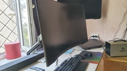Настольное крепление для монитора OfficePro MA411B 17-32" Black [107944] фото от покупателей 2